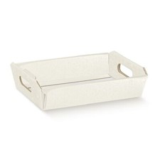 SFERE BIANCO 40X30X12 cm Cesto