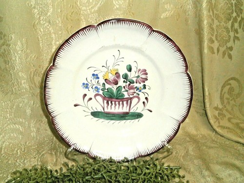 Vintage piatto piano - piatto, ceramica