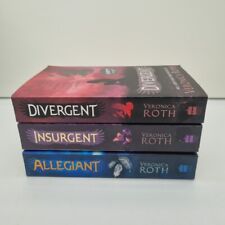 Veronica Roth Book Bundle x3 - Divergent series Insurgent Allegiant Set