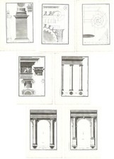 Stampe antiche ARCHITETTURA