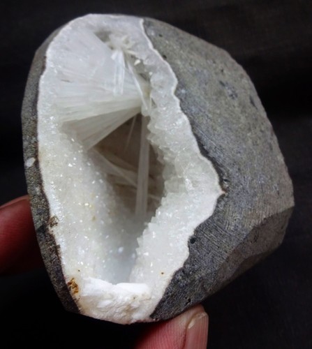 Scolesite spruzzi aghi mm - scolesite, in