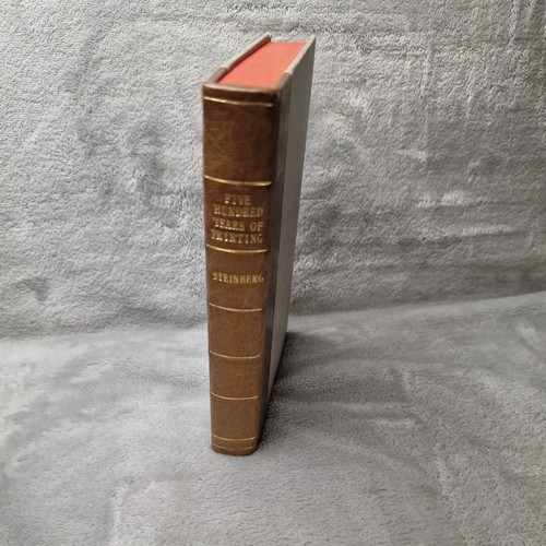 Five hundred years printing - years, of