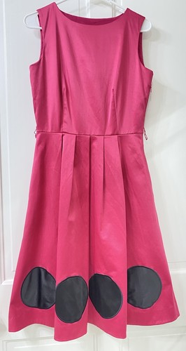 Abito smanicato rosa oscar - abito,