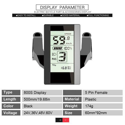 Display lcd 800s per kit - lcd,