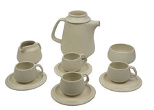 Arte Ceramica Romana ACR Design Franco Bucci servizio set da Tè Caffè 4 persone