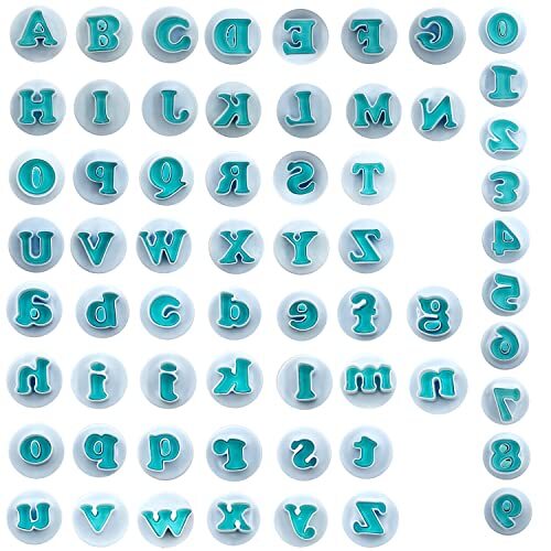 62pcs stampini per biscotti - stampini,
