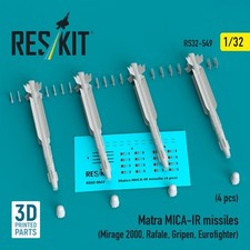 Missili 1:32 Matra MICA-IR (4