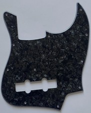 For Fit Fender Geddy Lee Bass Style Bass Bass Backguard chitarra 4 strati nero perla