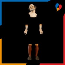 Pastore napoletano testa mani