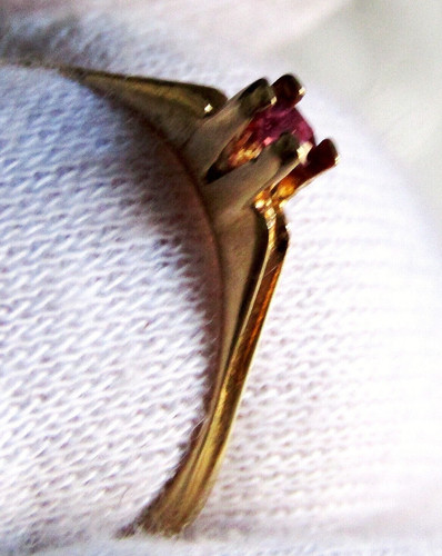 Anello oro con pozzi - con,