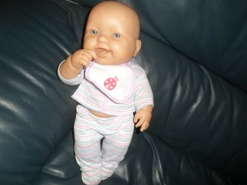 Berenguer baby doll blue - doll,