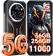 OUKITEL WP55 Android 15 Rugged Smartphone 5G, 36GB+256GB/2TB Telefono Indistrutt
