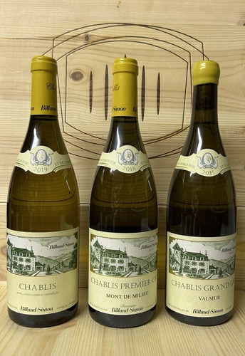 Lotto chablis domaine - chablis, billaud