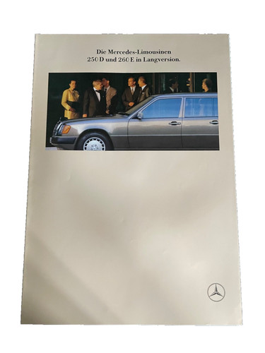 Brochure mercedes benz berline - brochure, mercedes-benz