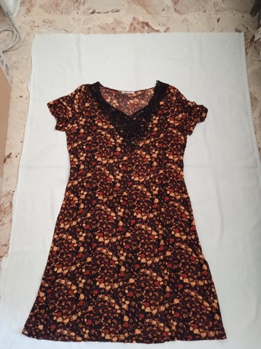 Vestito longuette estivo nero