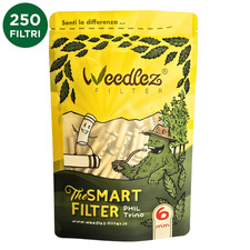 250 Filtri - Weedlez Smart Filter - Phil Trino 6mm - Filtri ai carboni attivi
