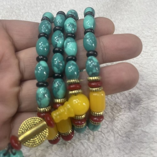 Collana bracciale perline - collana,