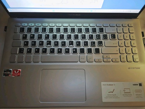 Asus vivobook ryzen 5 - 15, |