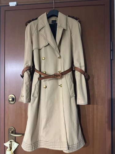 Trench coat idrorepellente con
