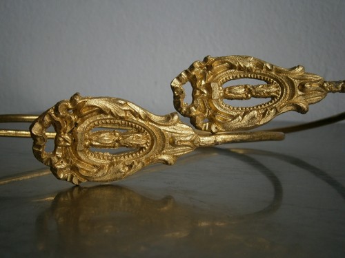 Coppia ferma tende bronzo - coppia,