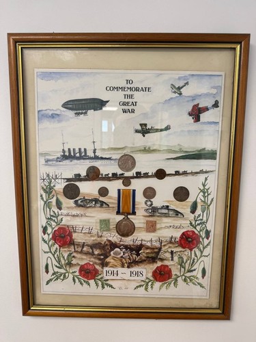 Framed british first world war - framed,
