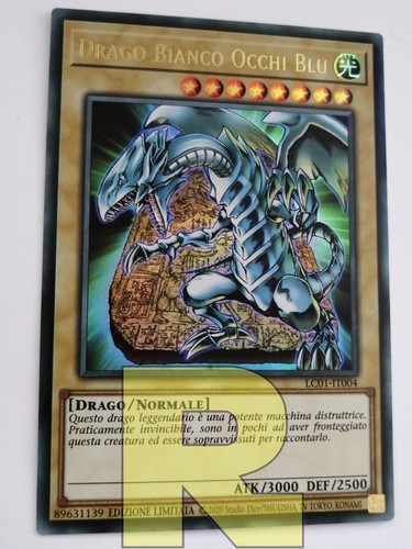 Drago bianco occhi blu blue - drago, /
