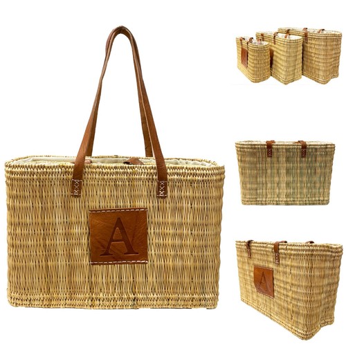 Borsa paglia cestino con - di,
