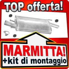 Silenziatore posteriore per - silenziatore,