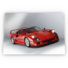 Poster Ferrari F40 Satinato