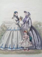 Incisione di Moda Antica 1865