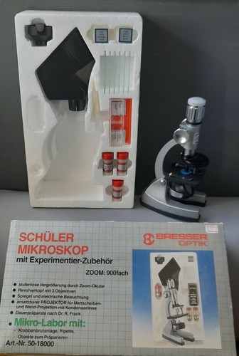Microscopio retro student set - microscopio,