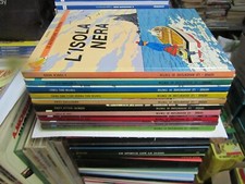 COLLEZIONE DI 10 VOLUMI CARTONATI DELLE AVVENTURE DI TIN TIN - GANDUS EDITORE
