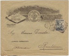STABILIMENTI CHIMICI FARMACEUTICI SCHIAPPARELLI TORINO 1907