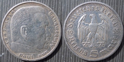 Germany reichsmark 1935 - #,