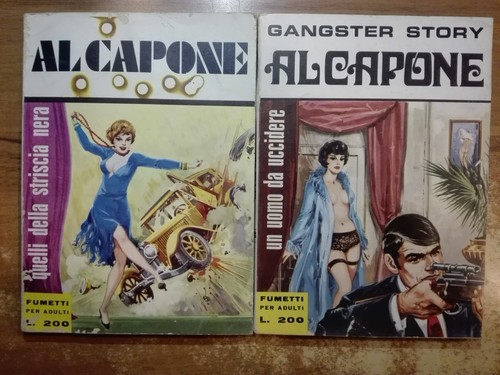 Lotto fumetti capone - lotto,