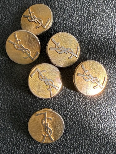 Six vintage ysl yves - , saint
