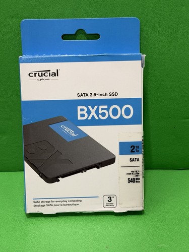 Crucial bx500 sata 2 - 2, 2,5