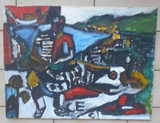 QUADRO DIPINTO AD OLIO SIGLATO