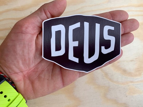 Adesivo deus machina - adesivo,