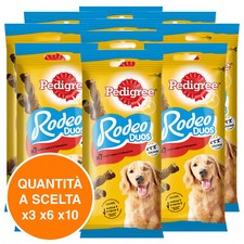 Pedigree Rodeo Duos Stick Intrecciati Gusto Manzo Formaggio Snack Premi per Cani
