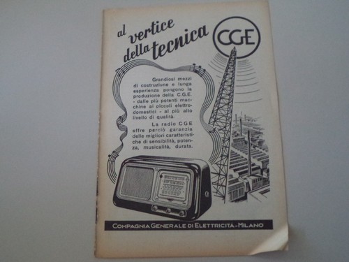 Advertising pubblicità 1952 - pubblicità,