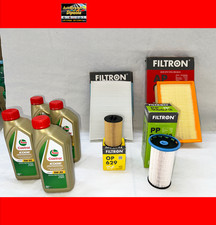 KIT TAGLIANDO VW VOLKSWAGEN TIGUAN T-ROC GOLF 7 VII 1.6 2.0 TDI GTD CASTROL 5W30