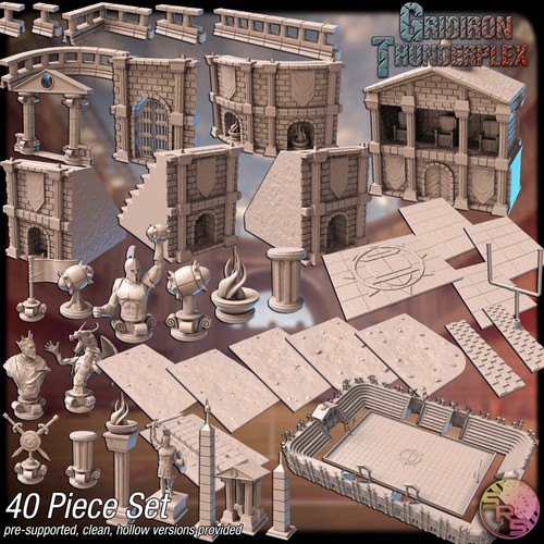 Set terreno arena - modulare,