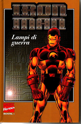 Marvel heroes book iron man - heroes,
