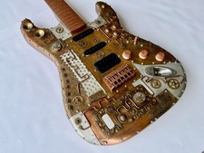 steampunk art. chitarra