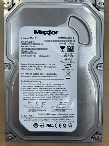 Lotto hard disk 500 320 - 4,