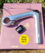 Cinelli OYSTER Steam - 130mm -  handlebar diam. 26.0mm - Silver - NOS* VINTAGE