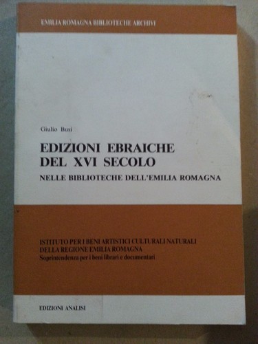 Busi edizioni ebraiche - busi,