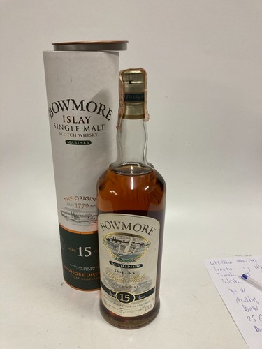 Whisky bowmore 15 years old - whisky,