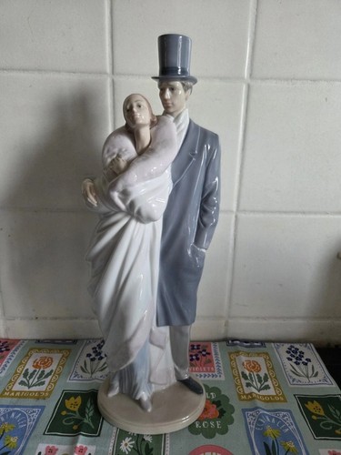 Nao lladro society couple - "society, couple"